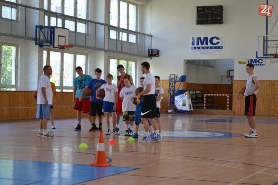 Basketbalový kemp v Považskej: Zábery z tréningovej zaberačky